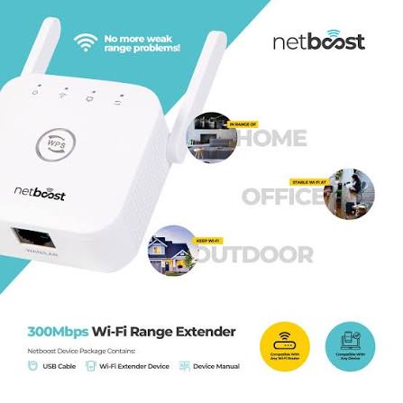 NetBoost Pro - Wifi Extender product illustration