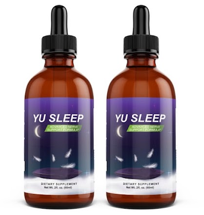 Yu Sleep supplement bottles